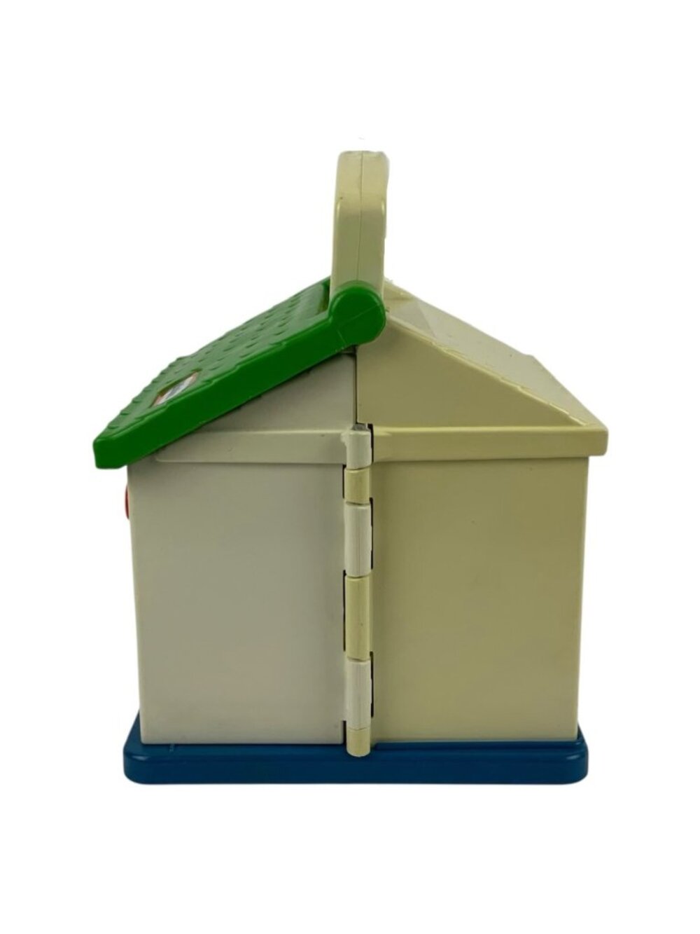 Vintage 1988 Little Tikes Toddle Tots Family Carry Along Playhouse With Figures - Picture 2 of 11